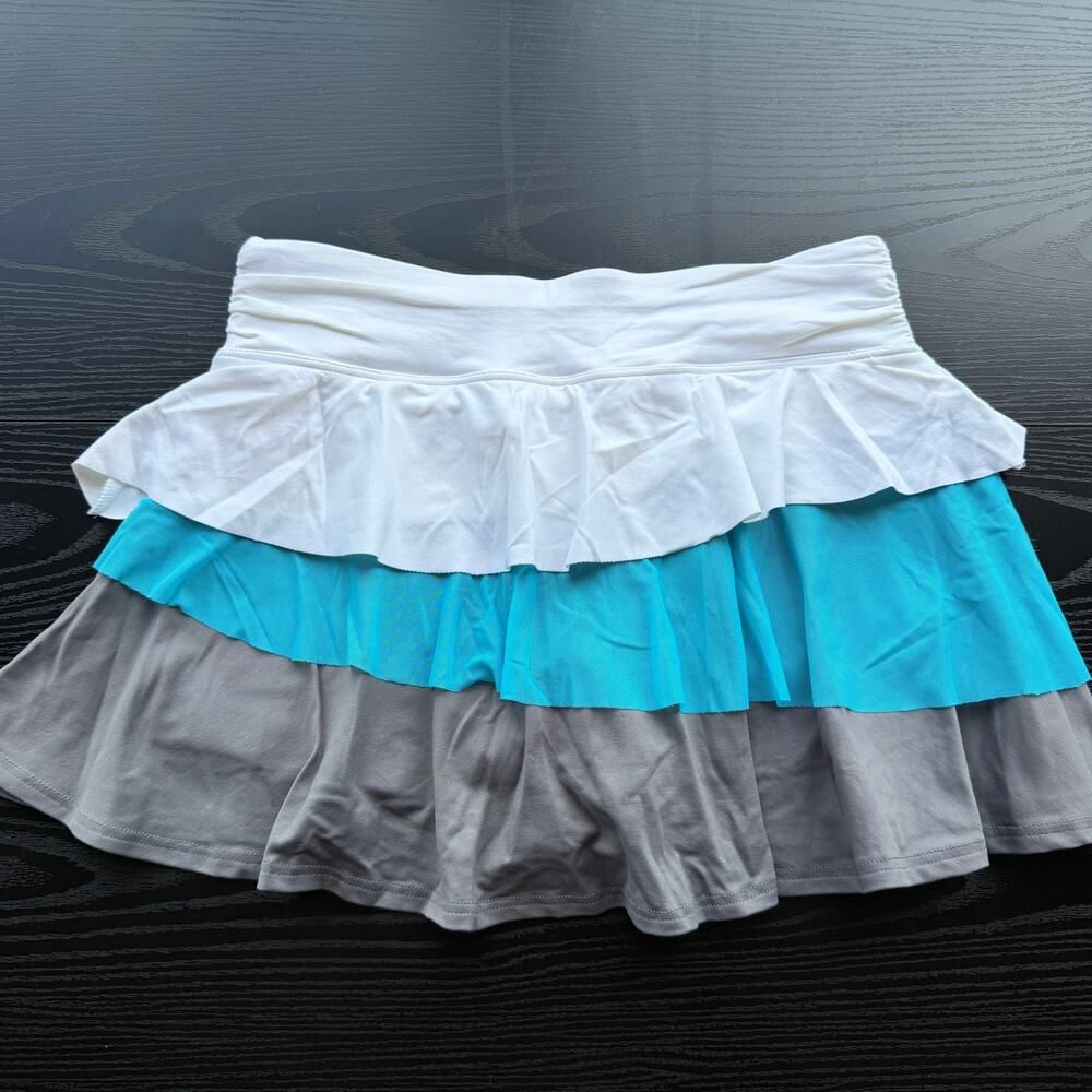 SOLD!!NWT New Bebe Sport 3 Piece Tennis Set Tank + 2 Skorts Size XS - Picture 10 of 11
